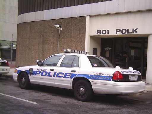 Houston police car